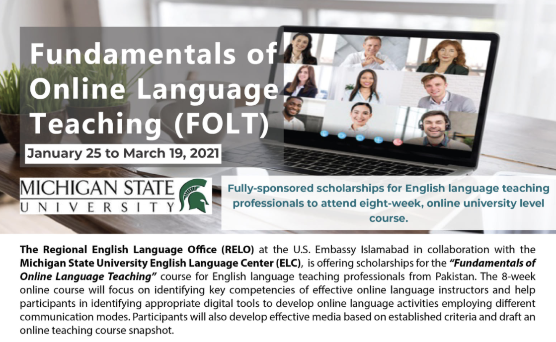 Read more about the article Fundamentals of Online Teaching – Pakistan