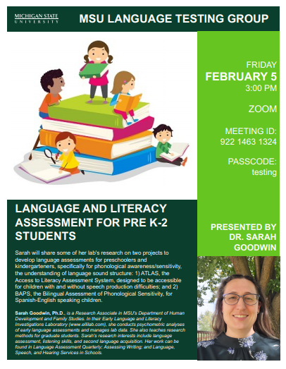 Read more about the article Language Testing Group – New Event