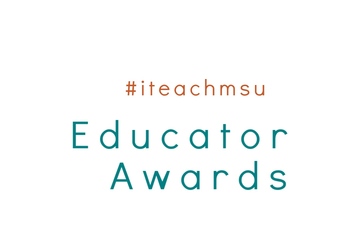 Read more about the article #iteachmsu Educator Award Recipients