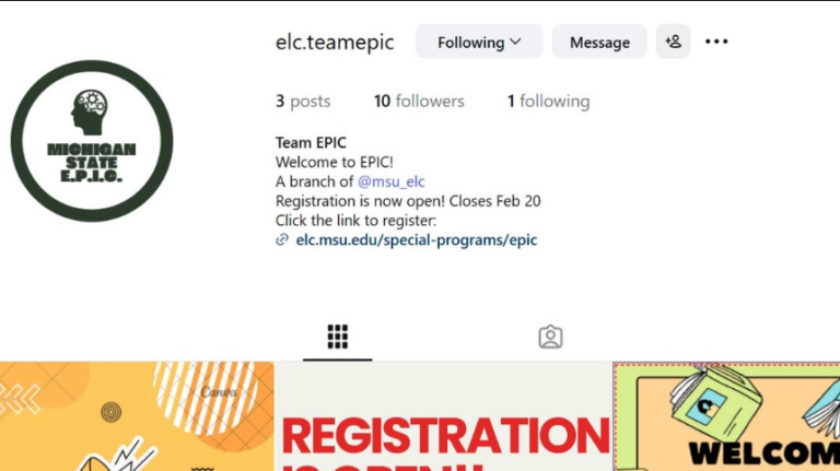 Read more about the article New Instagram Account for EPIC