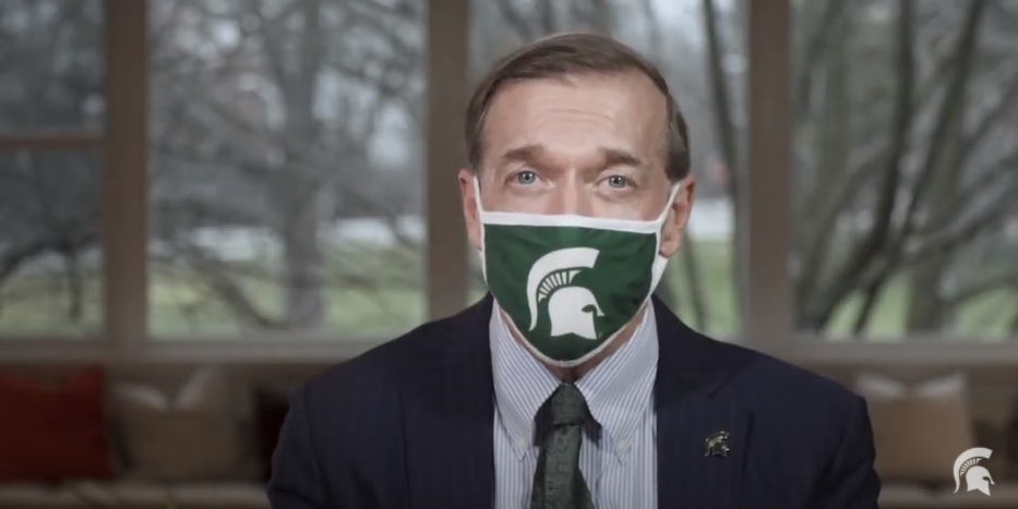 Message of thanks to MSU students from President Stanley