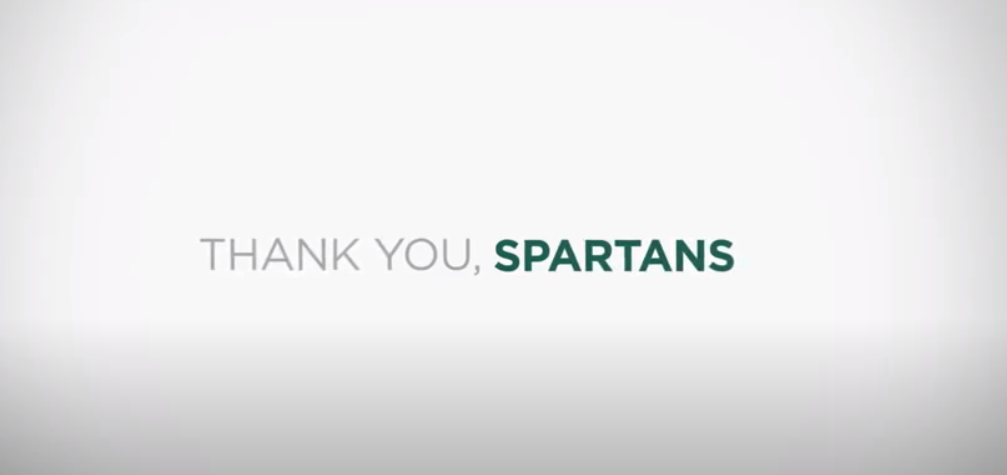 You are currently viewing Spartan Gratitude | Michigan State University