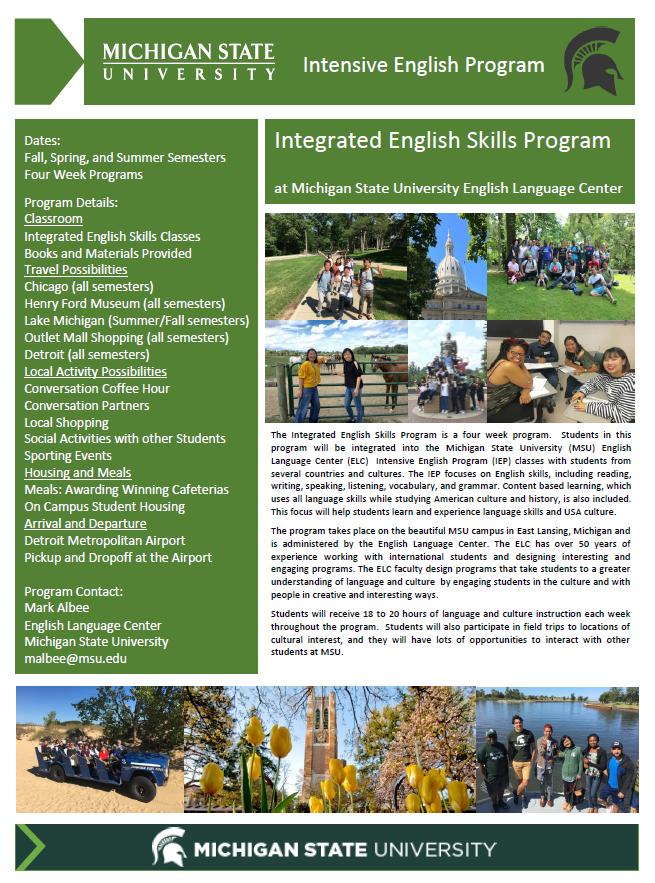 Integrated English Skills Program